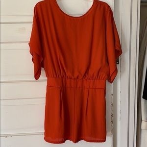 Orange romper